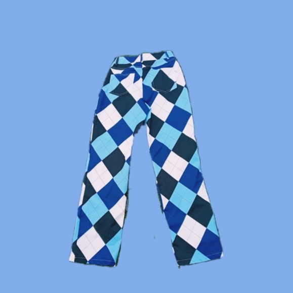 ♡plaid patterned pants - Picture 1 of 5